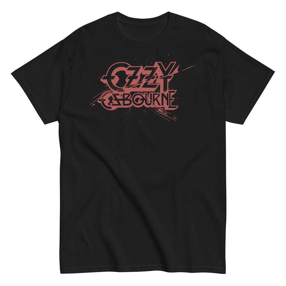 MerchMoment Ozzy Osbourne - Blood Logo T-Shirt Black