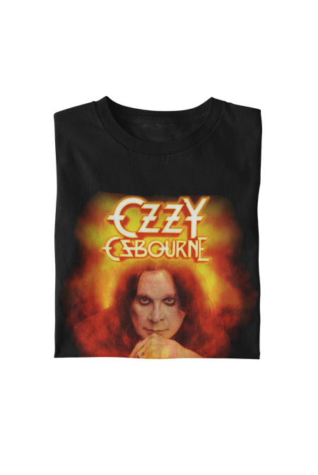 MerchMoment Ozzy Osbourne - Bow Down T-Shirt Black