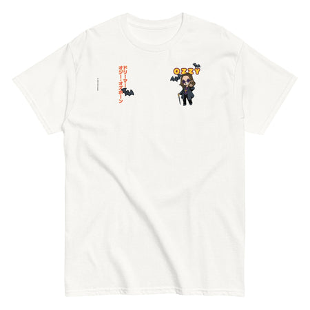 MerchMoment Ozzy Osbourne - Cartoon Logo T-Shirt White