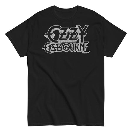 MerchMoment Ozzy Osbourne - Classic Logo T-Shirt Black