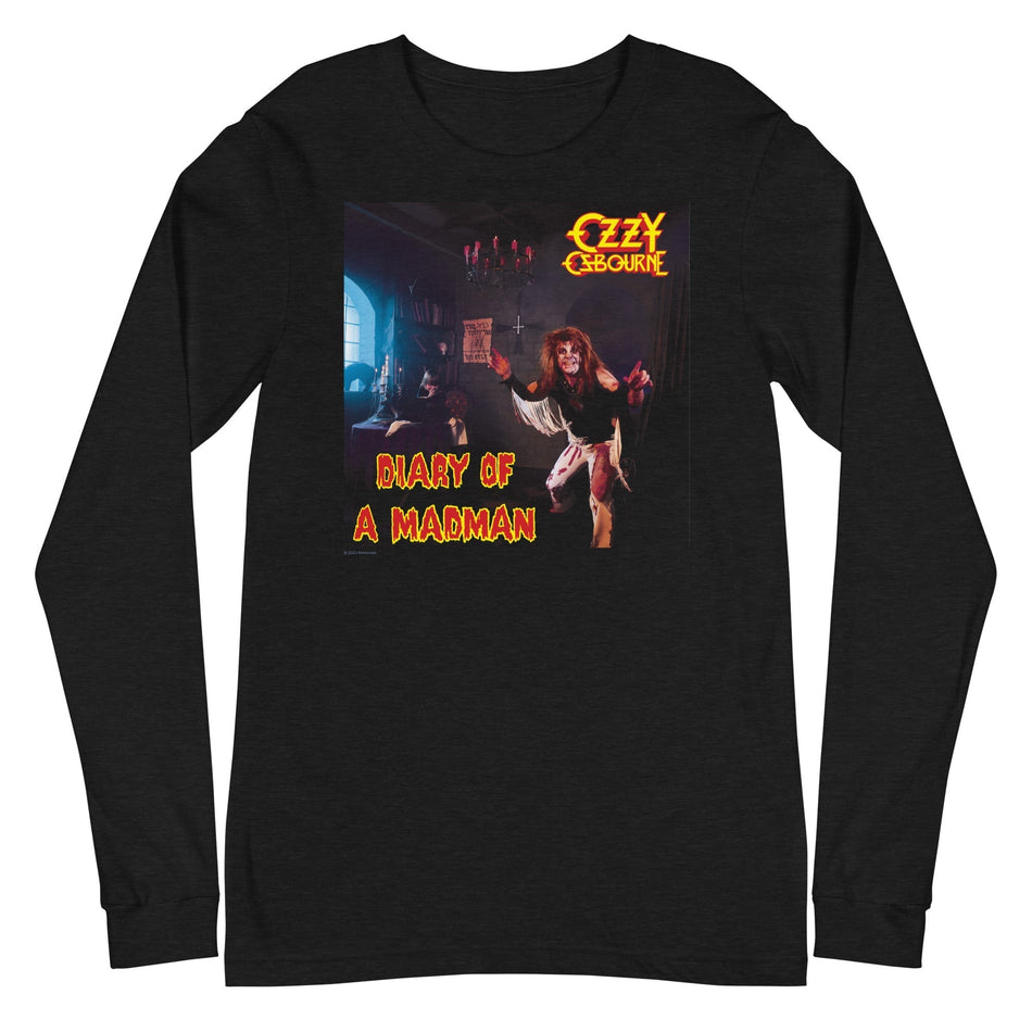 MerchMoment Ozzy Osbourne - Diary of a Madman Long Sleeve T-Shirt Black