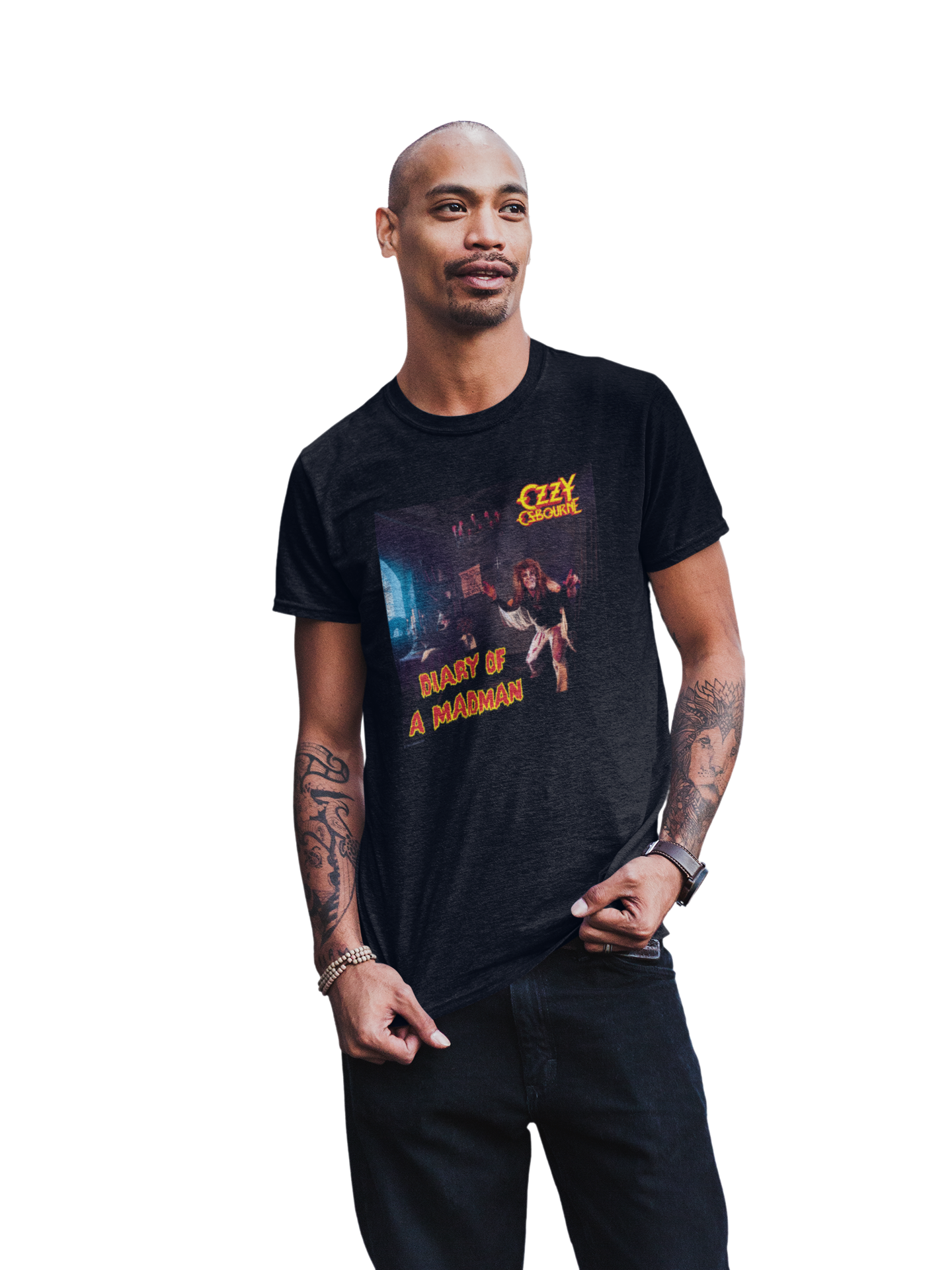MerchMoment Ozzy Osbourne - Diary of a Madman T-Shirt Black