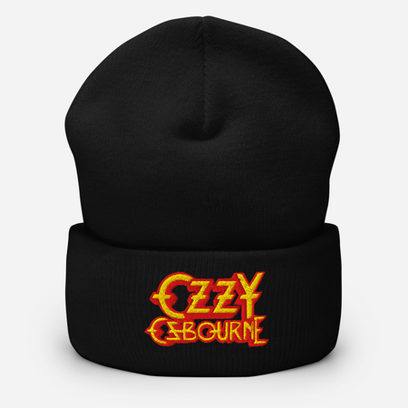 MerchMoment Ozzy Osbourne Embroidered Beanie