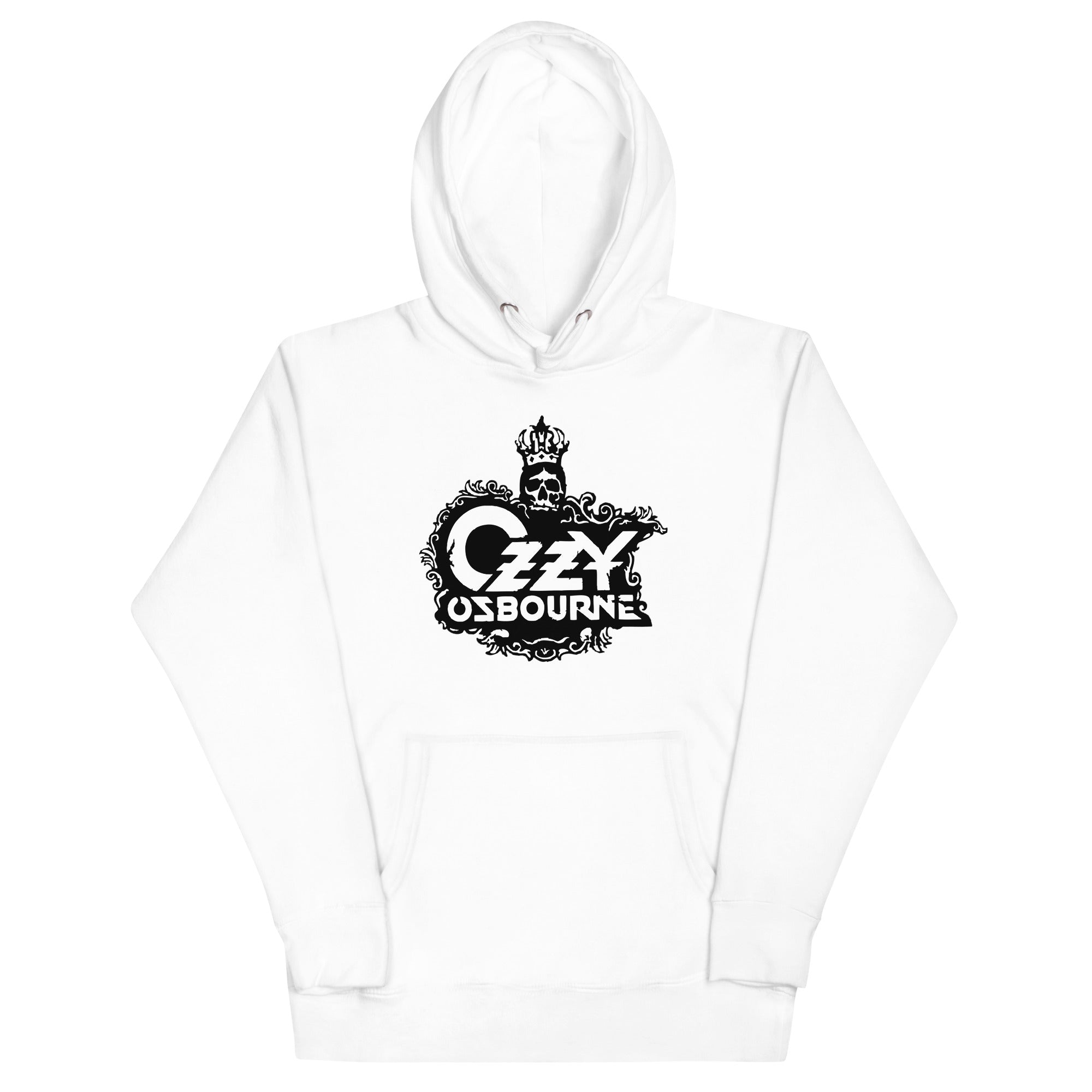 MerchMoment Ozzy Osbourne - Gilded Logo Hoodie White