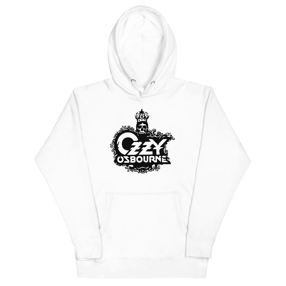 MerchMoment Ozzy Osbourne - Gilded Logo Hoodie White