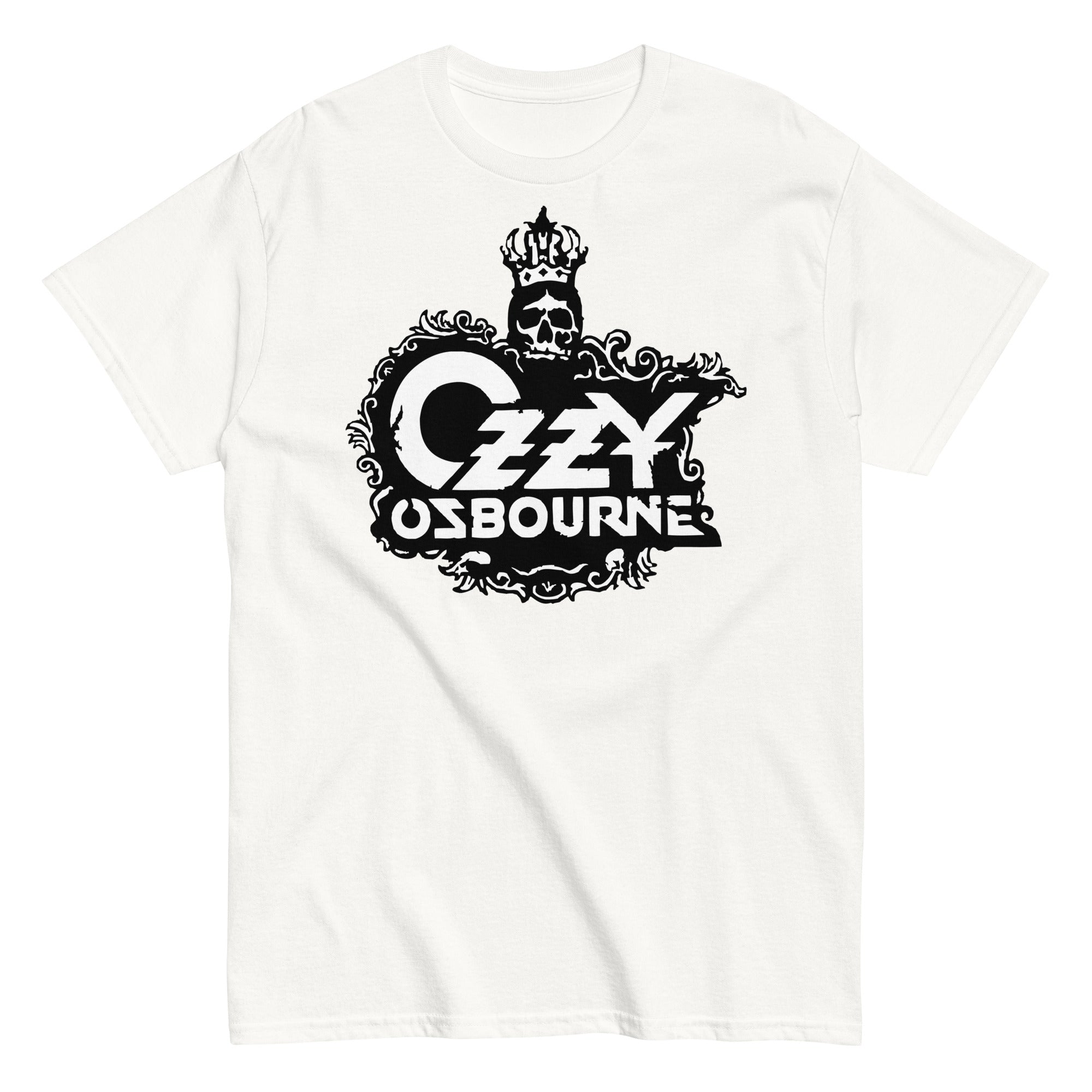 MerchMoment Ozzy Osbourne - Gilded Logo T-Shirt White