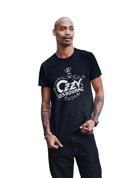 MerchMoment Ozzy Osbourne - Gilded Skull T-Shirt Black