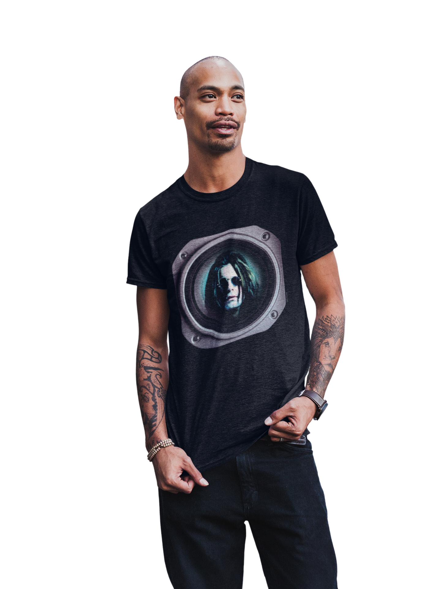 MerchMoment Ozzy Osbourne - Lens T-Shirt Black