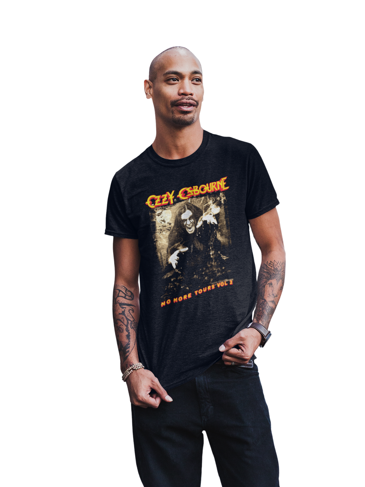 MerchMoment Ozzy Osbourne - No More Tours T-Shirt Black