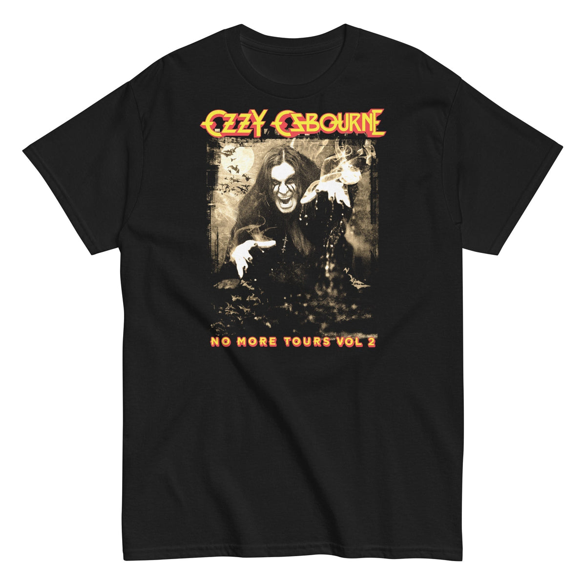 MerchMoment Ozzy Osbourne - No More Tours T-Shirt Black