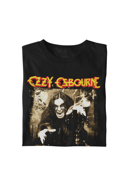 MerchMoment Ozzy Osbourne - No More Tours T-Shirt Black