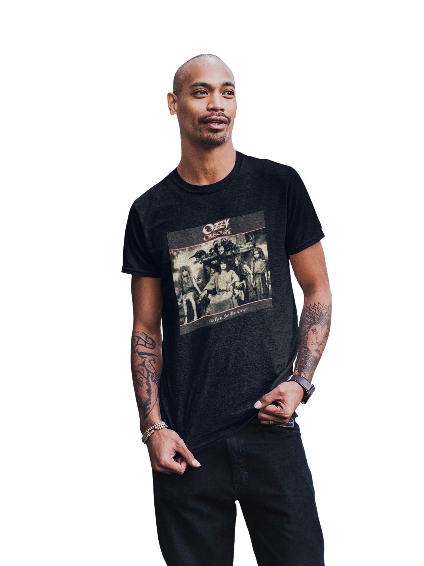 MerchMoment Ozzy Osbourne - No Rest for the Wicked T-Shirt Black