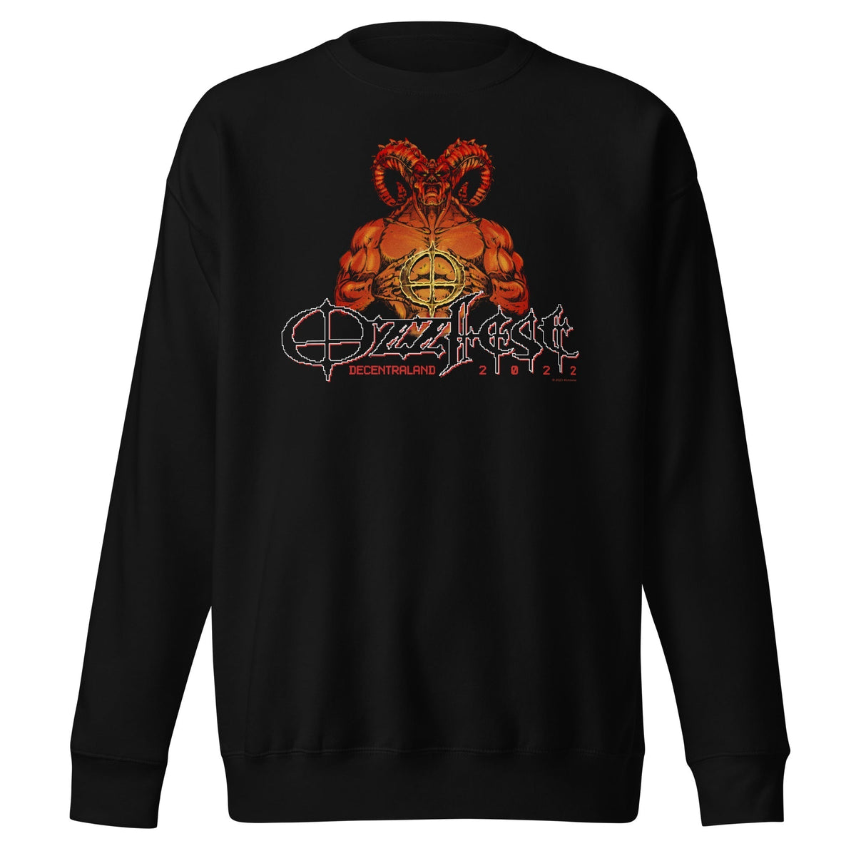 MerchMoment Ozzy Osbourne - Ozzfest Sweatshirt Black