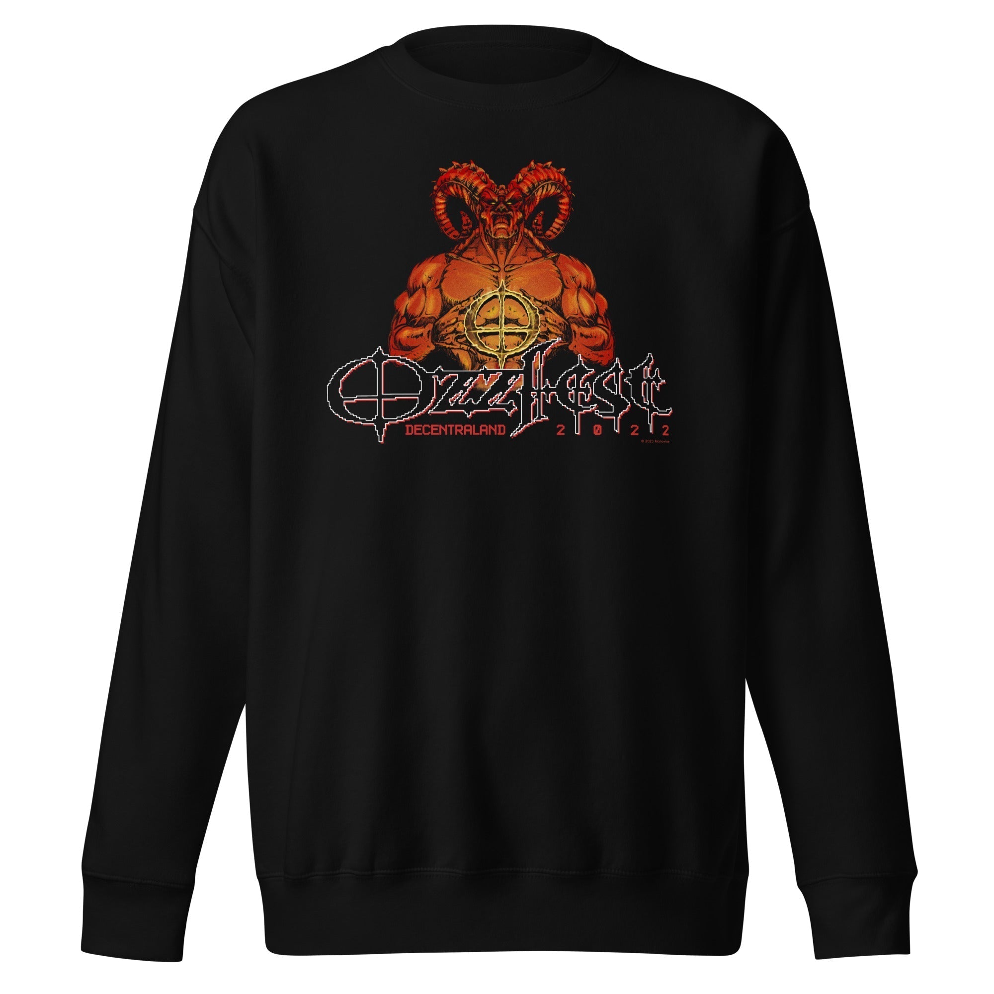 MerchMoment Ozzy Osbourne - Ozzfest Sweatshirt Black
