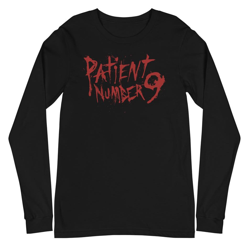 MerchMoment Ozzy Osbourne - Patient #9 Long Sleeve T-Shirt Black