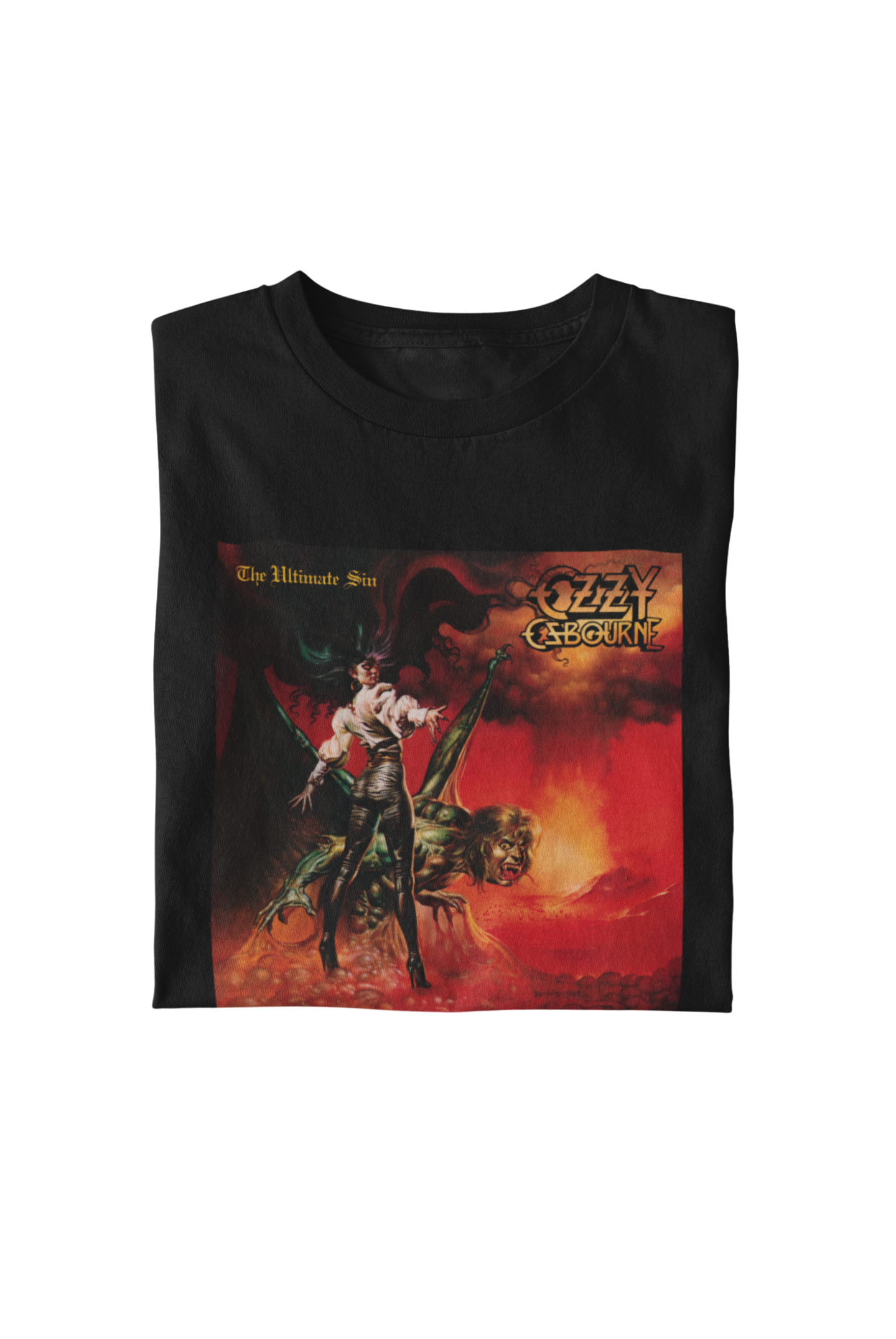 MerchMoment Ozzy Osbourne - Prince of Darkness T-Shirt Black