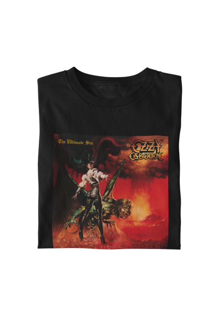 MerchMoment Ozzy Osbourne - Prince of Darkness T-Shirt Black