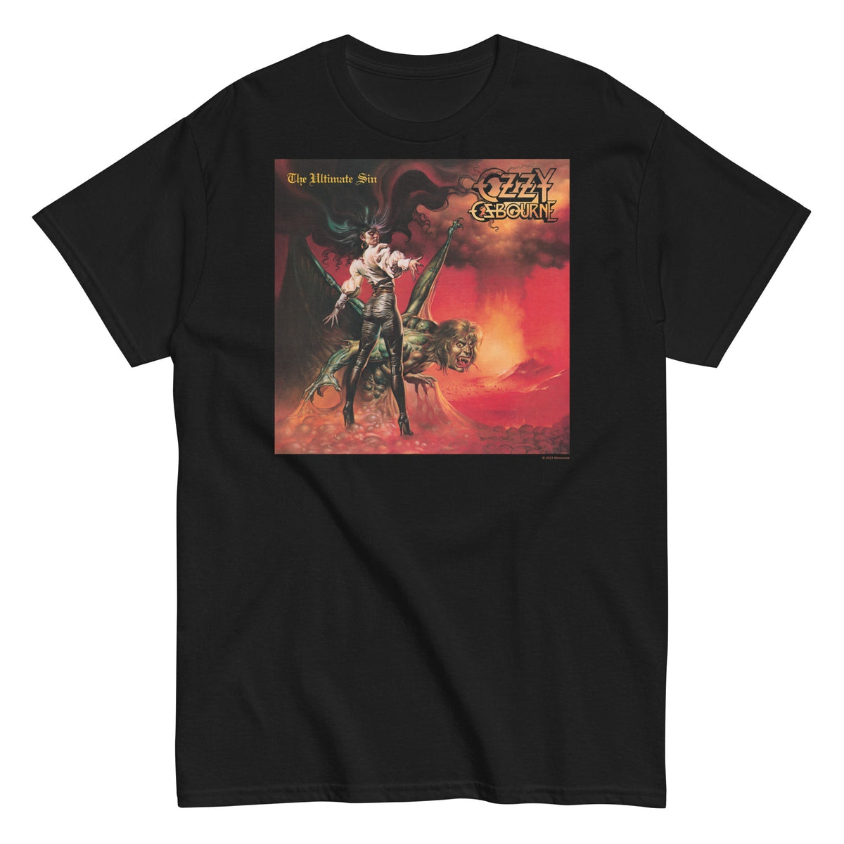 MerchMoment Ozzy Osbourne - Prince of Darkness T-Shirt Black