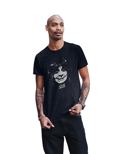 MerchMoment Ozzy Osbourne - Smile T-Shirt Black