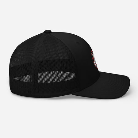 MerchMoment Rob Zombie Circle Logo Embroidered Trucker Hat