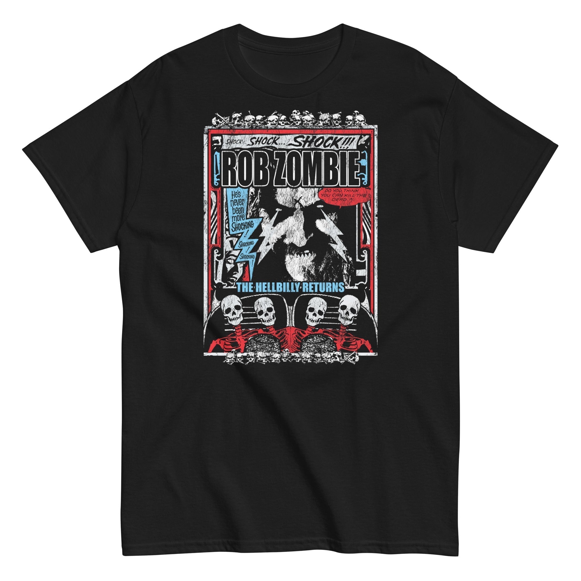 MerchMoment Rob Zombie - Comic Book T-Shirt Black