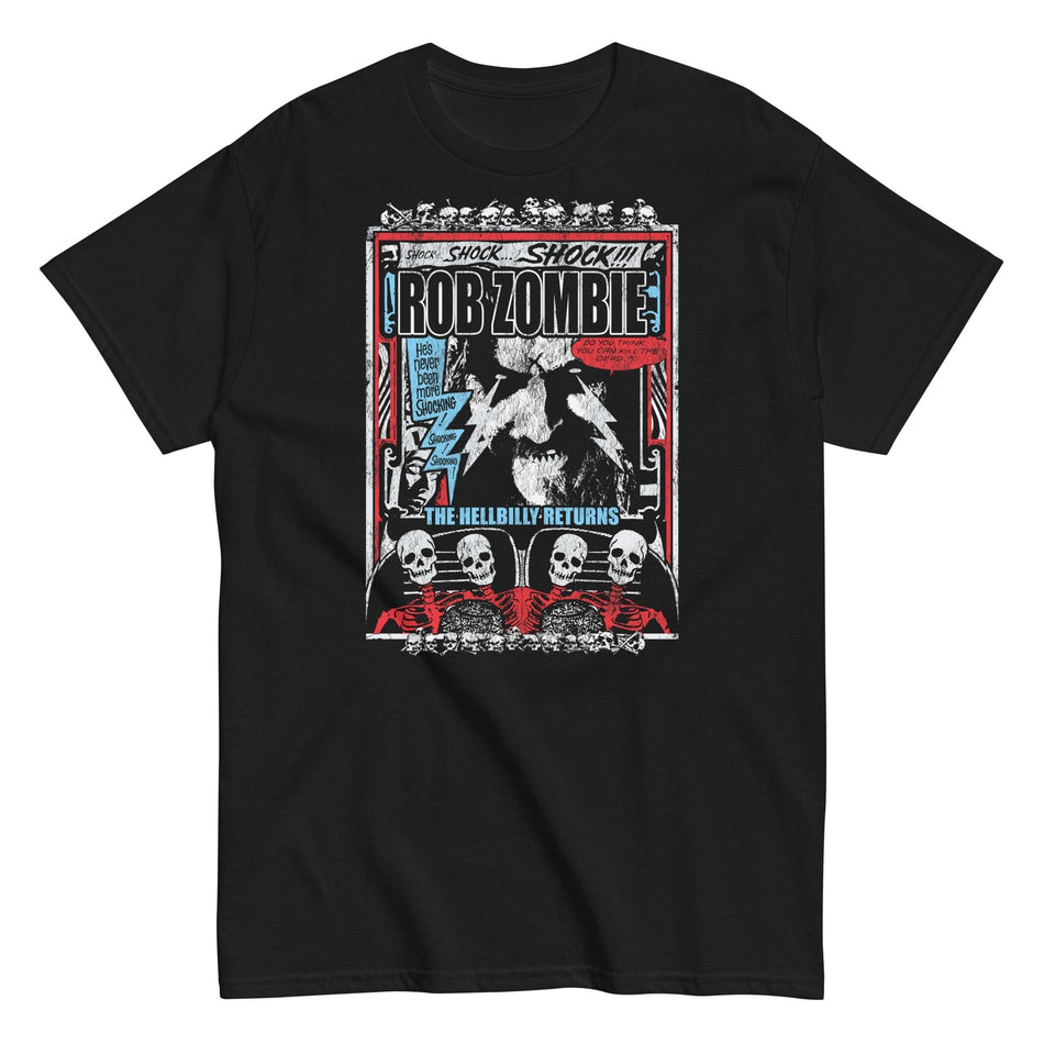 MerchMoment Rob Zombie - Comic Book T-Shirt Black