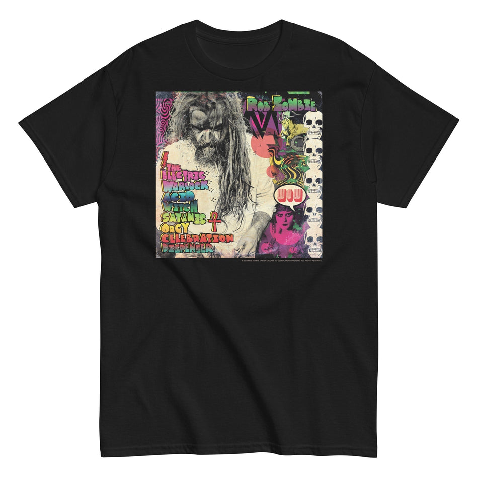 MerchMoment Rob Zombie - Electric Acid T-Shirt Black