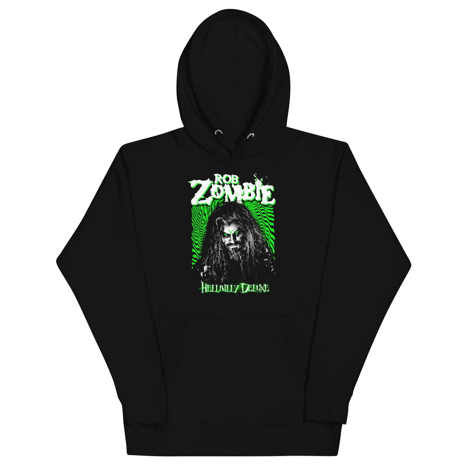 MerchMoment Rob Zombie - Hellbilly Green Hoodie Black