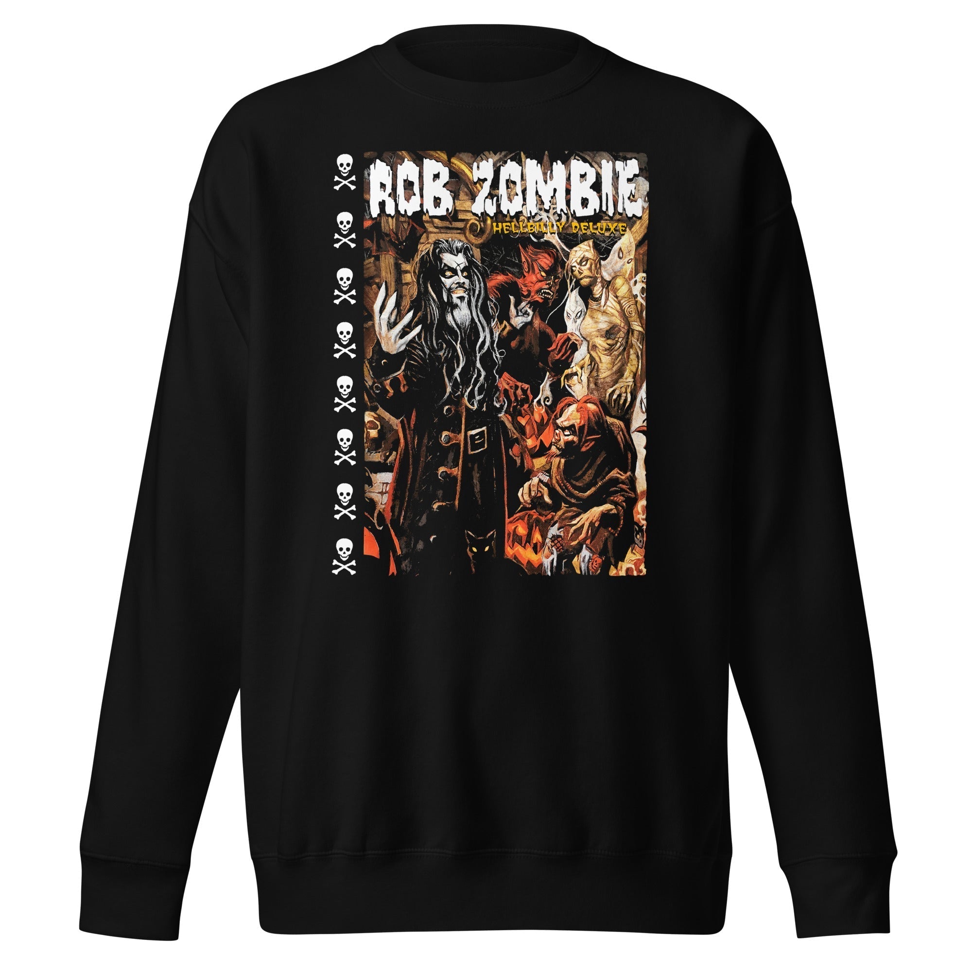 MerchMoment Rob Zombie - Hellbilly Mural Sweatshirt Black