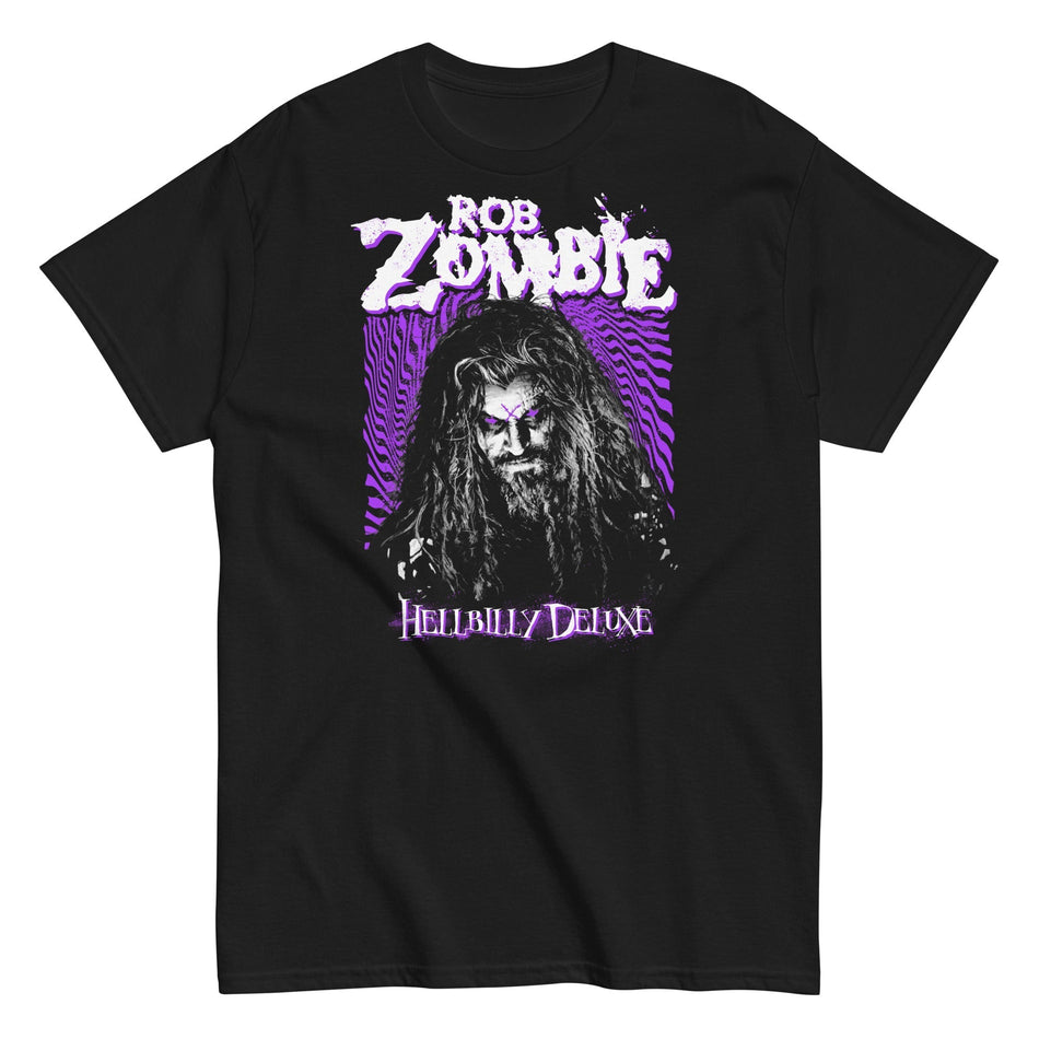 MerchMoment Rob Zombie - Hellbilly Purple T-Shirt Black