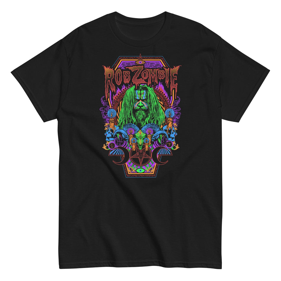 MerchMoment Rob Zombie - Psychedelic T-Shirt Black