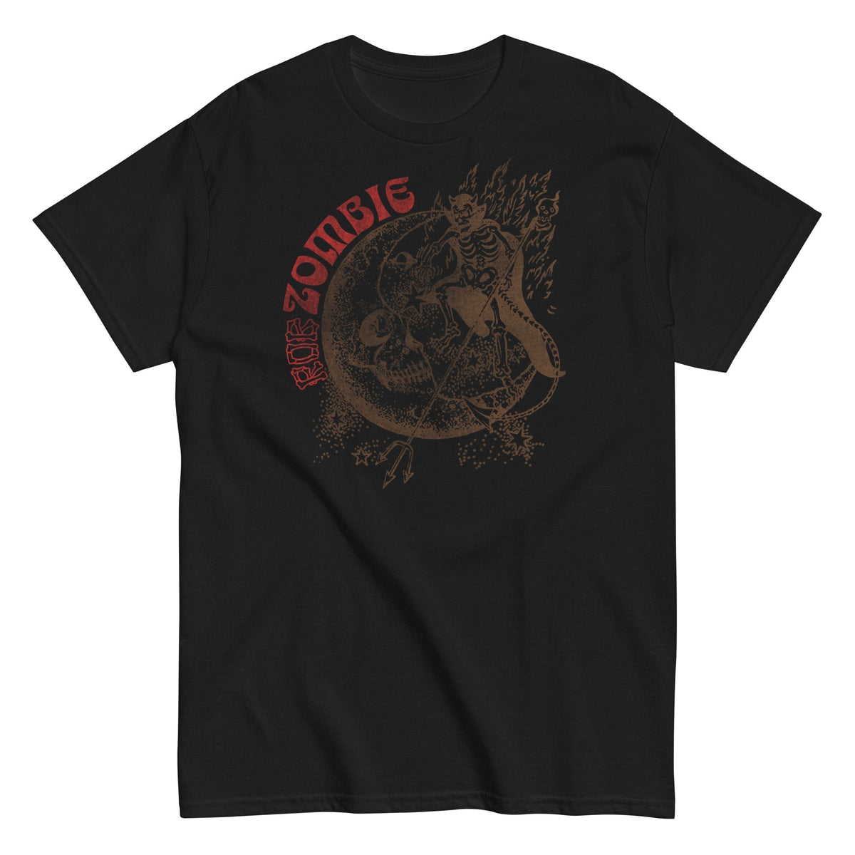 MerchMoment Rob Zombie - Red Rob T-Shirt Black