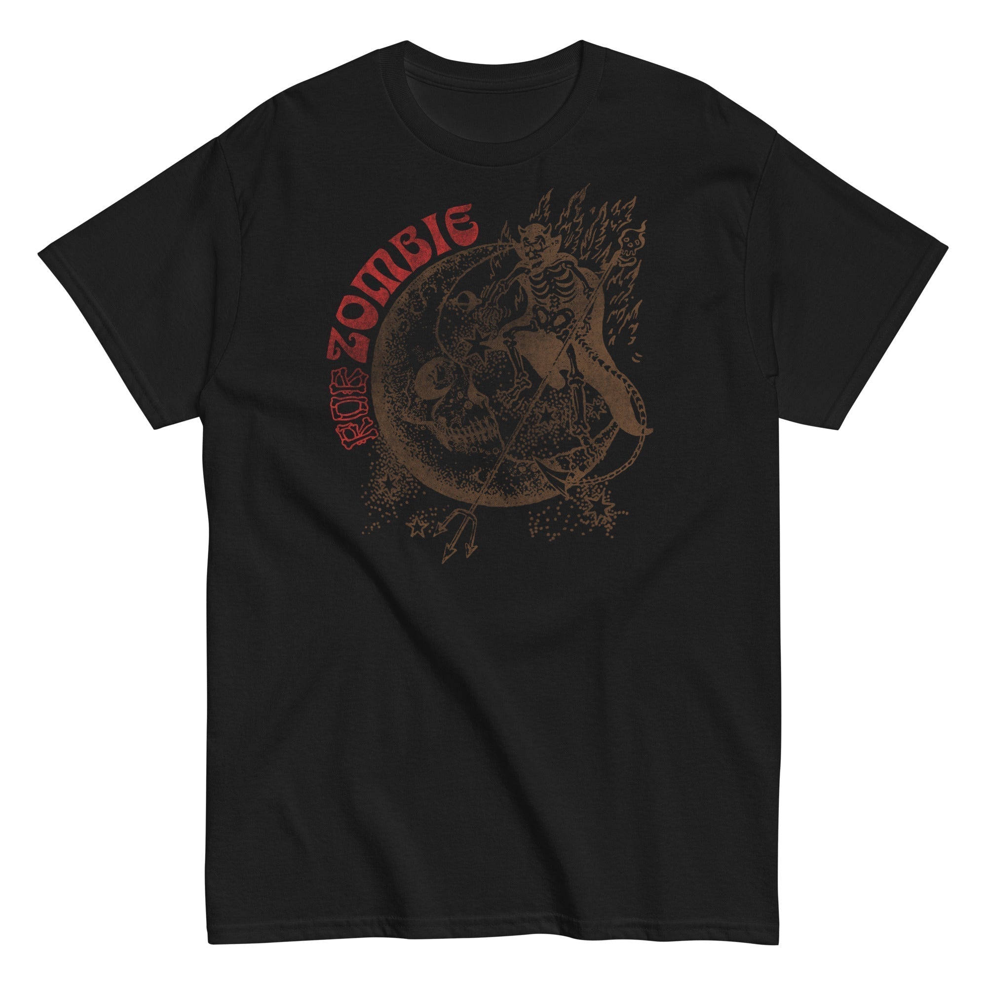 MerchMoment Rob Zombie - Red Rob T-Shirt Black