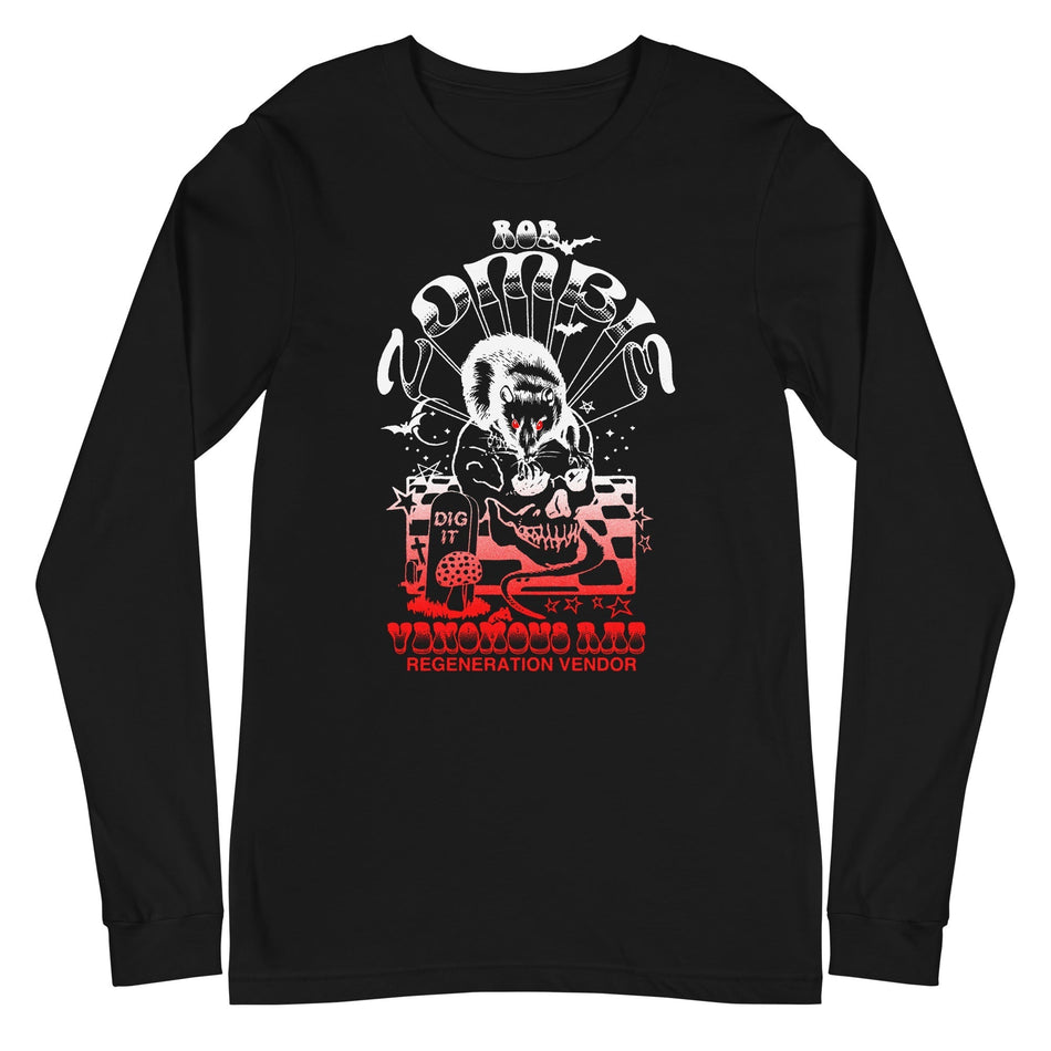 MerchMoment Rob Zombie - Regeneration Vendor Long Sleeve T-Shirt Black