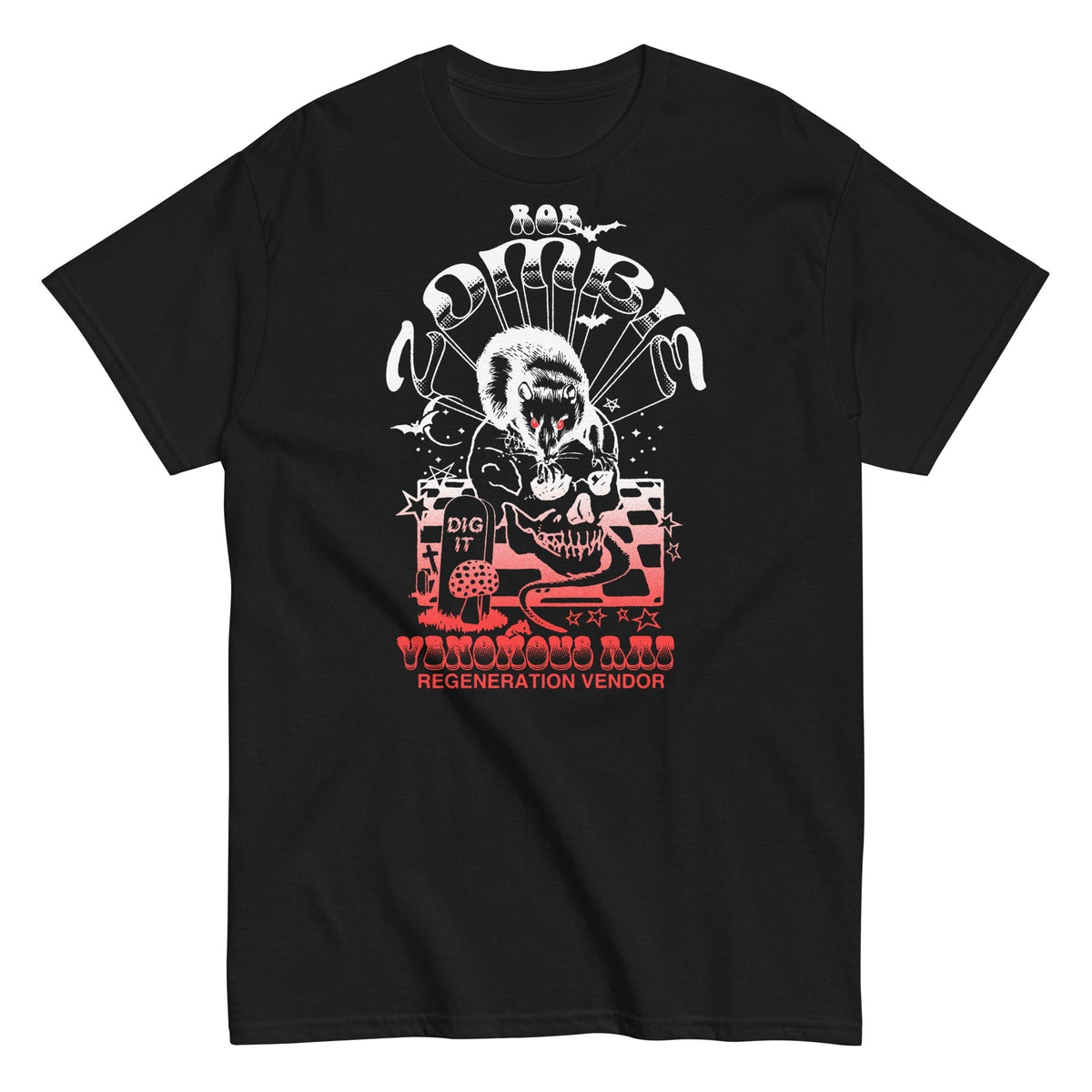 MerchMoment Rob Zombie - Regeneration Vendor T-Shirt Black