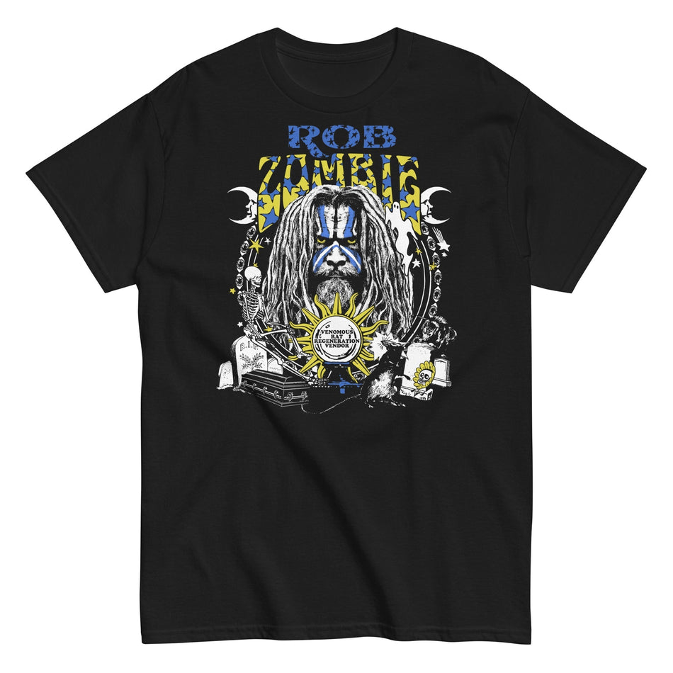 MerchMoment Rob Zombie - Venemous Rat T-Shirt Black
