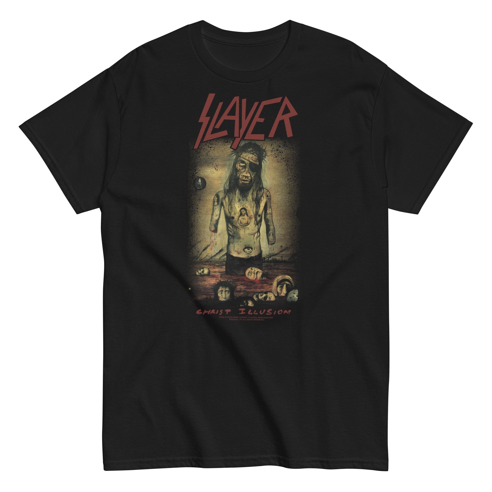 MerchMoment Slayer - Christ Illusion T-Shirt Black