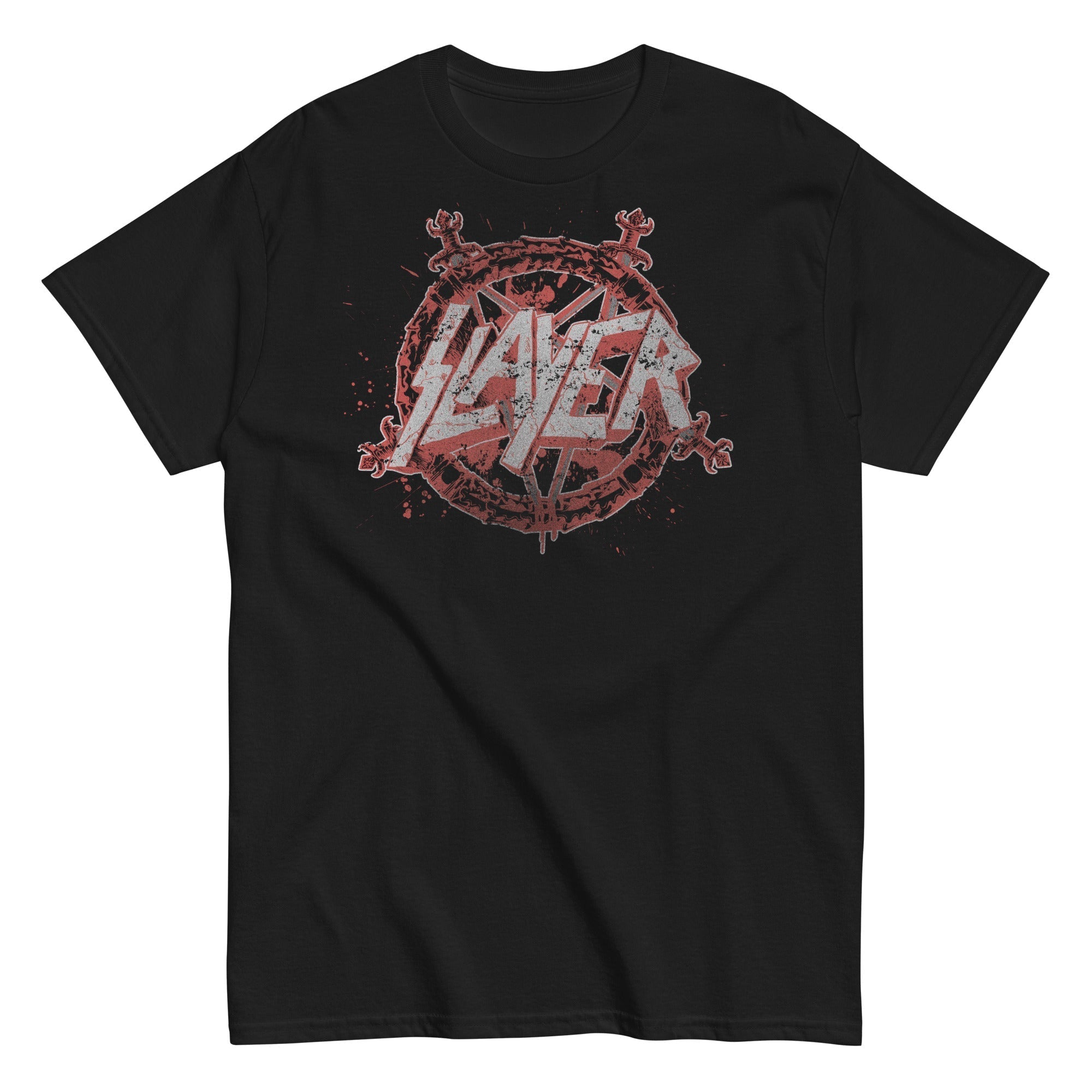 MerchMoment Slayer - Drip Logo T-Shirt Black