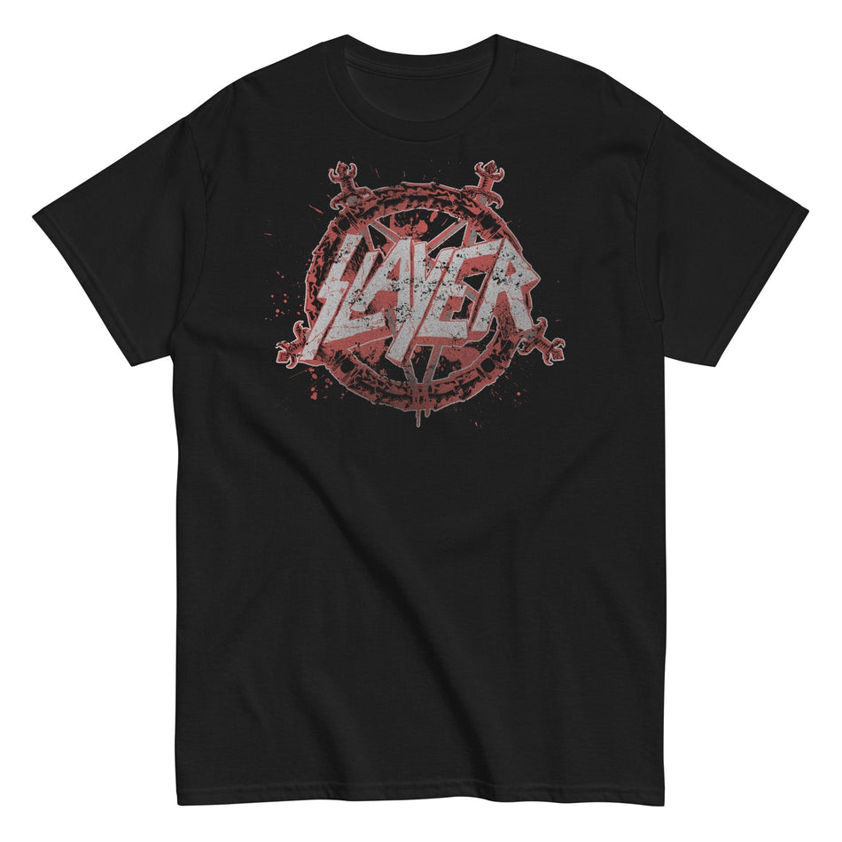 MerchMoment Slayer - Drip Logo T-Shirt Black