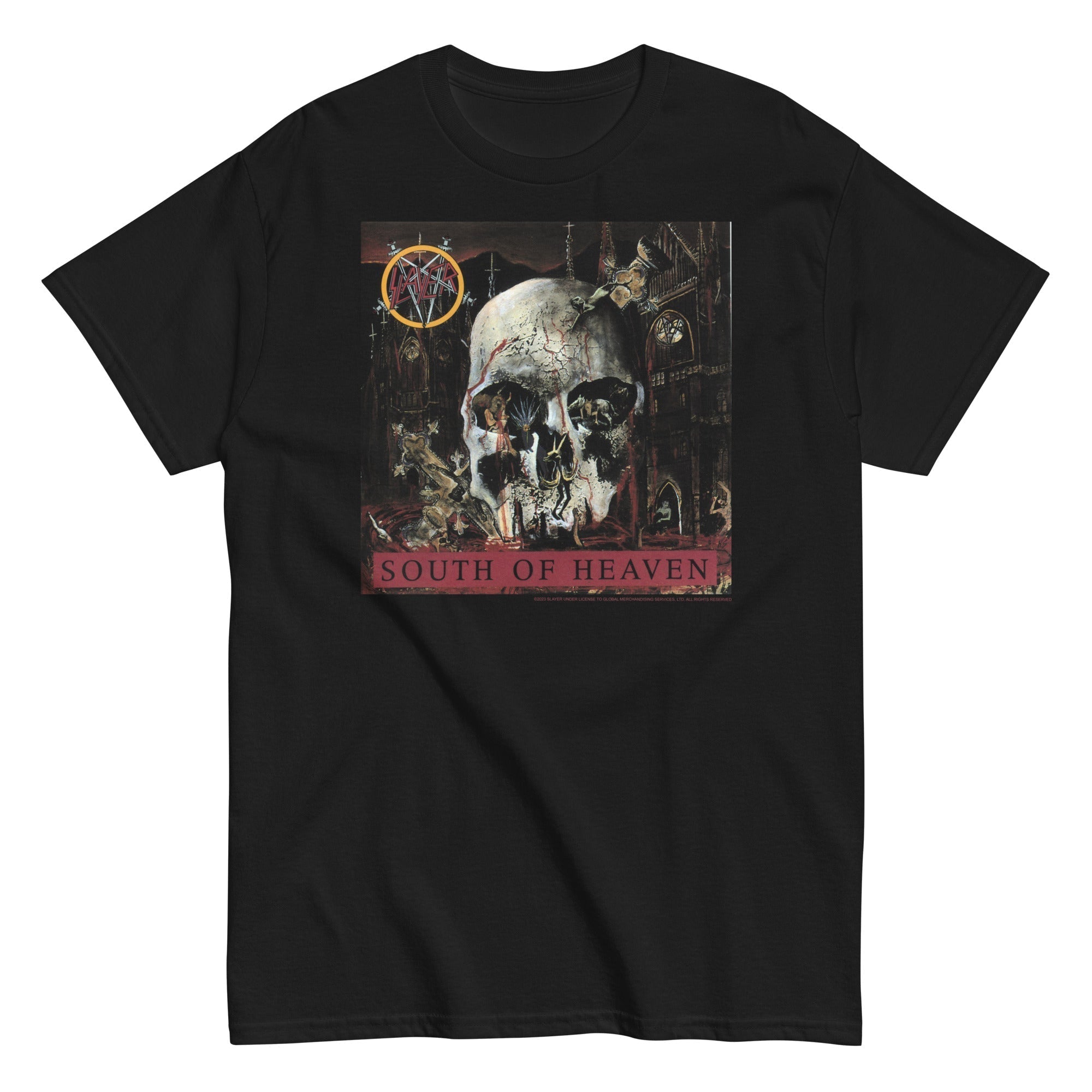 MerchMoment Slayer - Heaven Cover T-Shirt Black