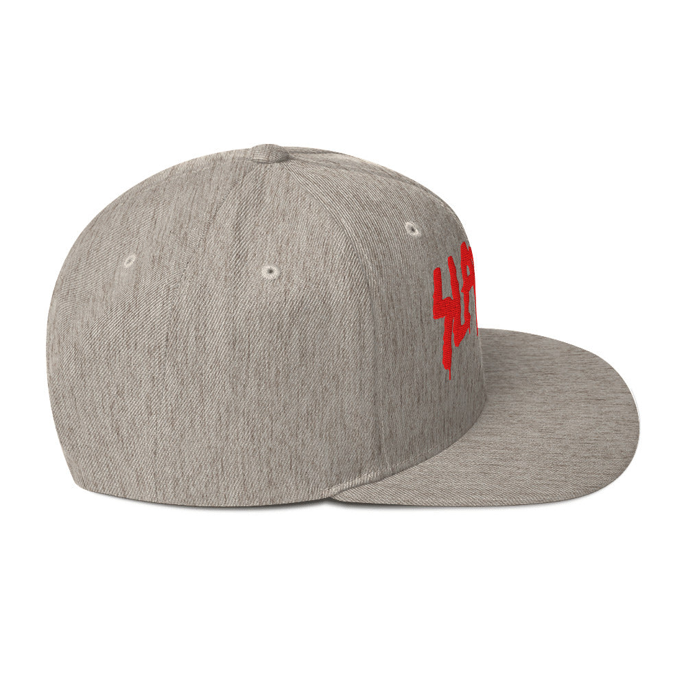 MerchMoment Slayer Logo Embroidered Snapback Hat