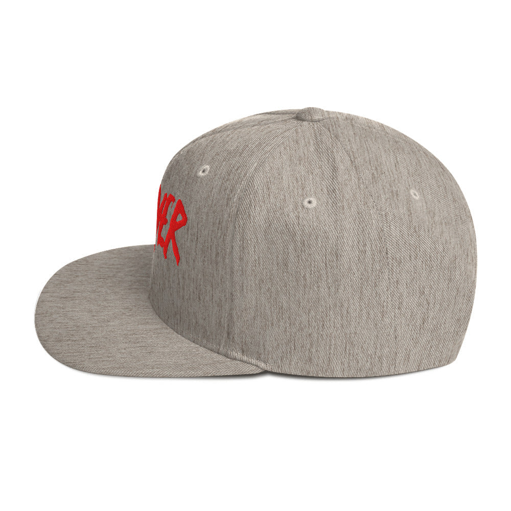 MerchMoment Slayer Logo Embroidered Snapback Hat