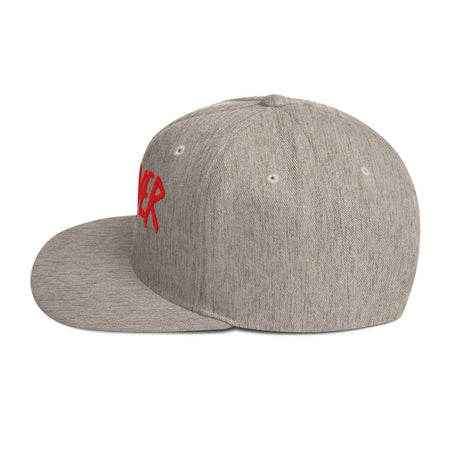 MerchMoment Slayer Logo Embroidered Snapback Hat