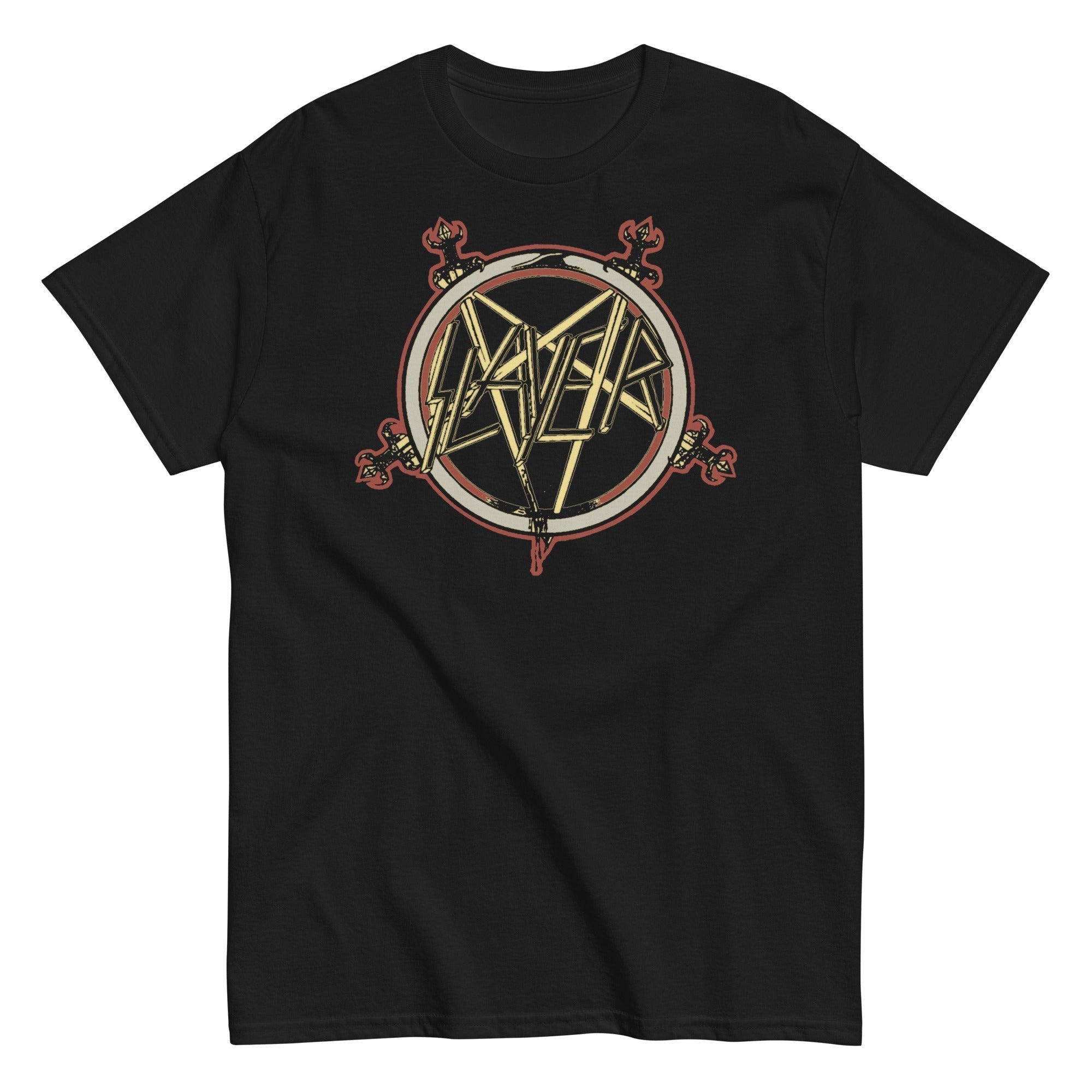 MerchMoment Slayer - Pentagram Logo T-Shirt Black