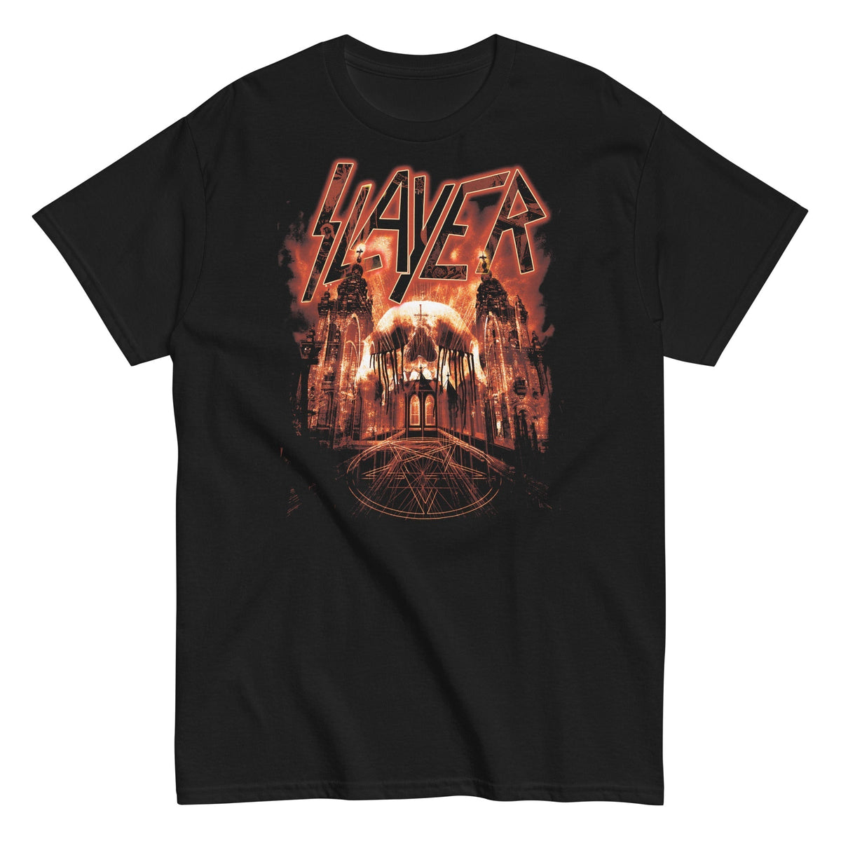MerchMoment Slayer - Red Dawn T-Shirt Black