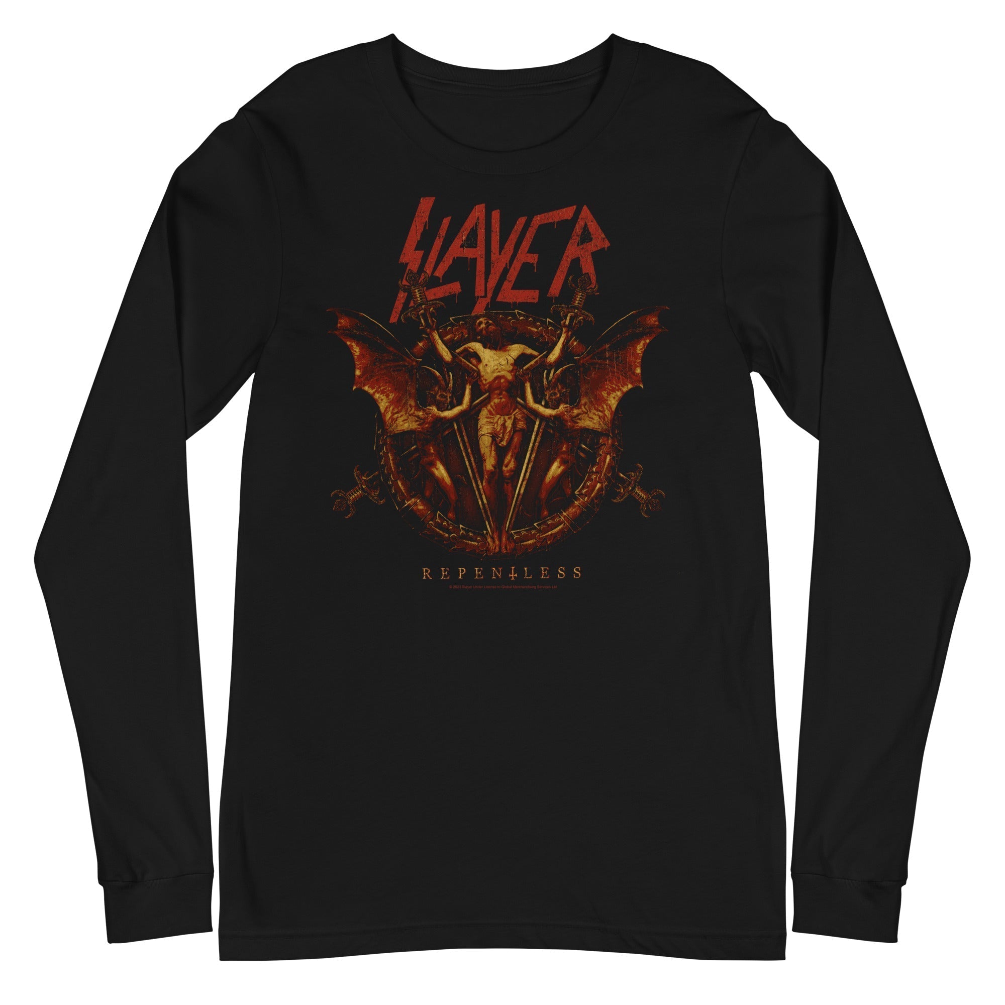 MerchMoment Slayer - Repentless Long Sleeve T-Shirt Black