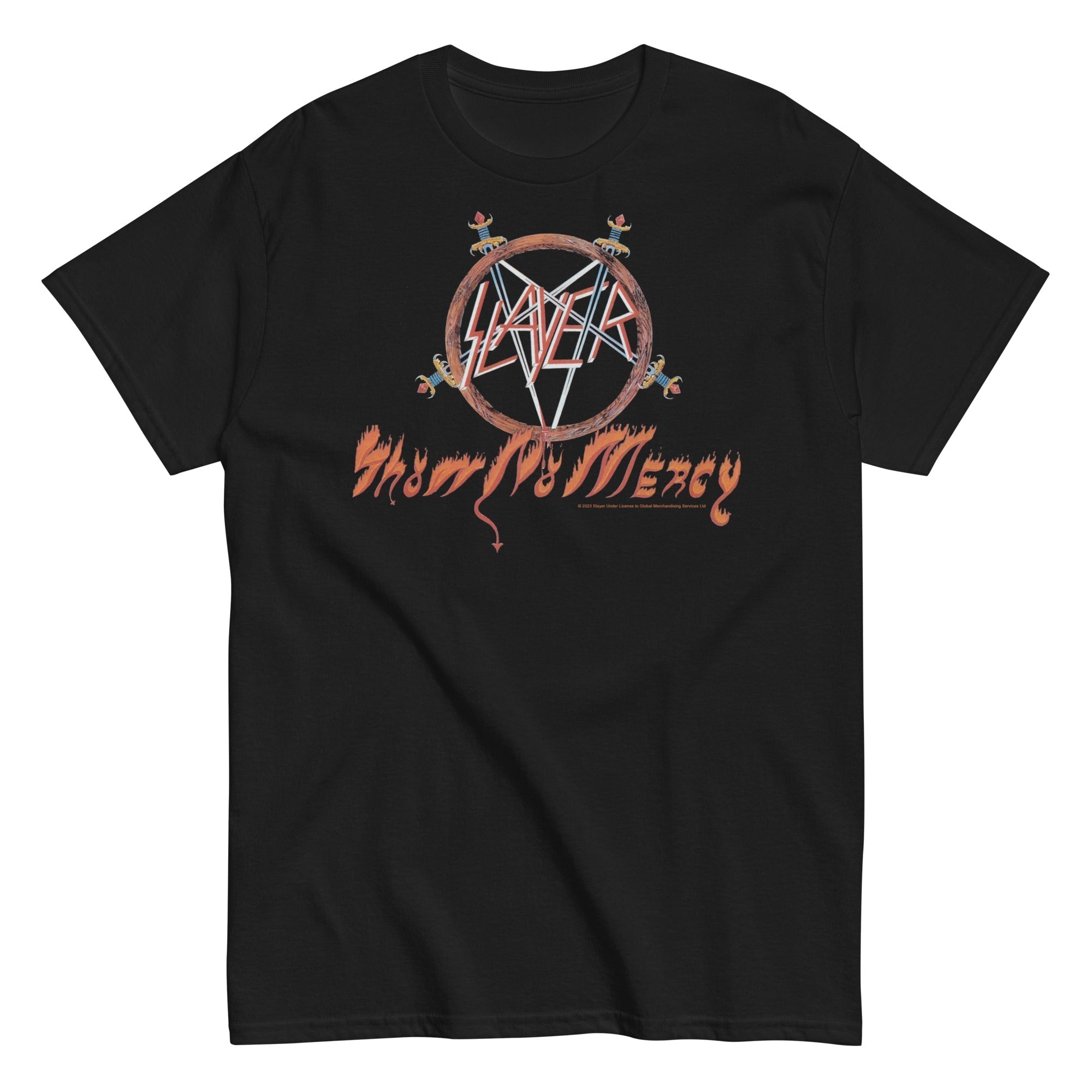 MerchMoment Slayer - Show No Mercy T-Shirt Black