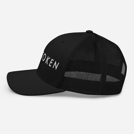 MerchMoment Sleep Token Classic Logo Embroidered Trucker Hat
