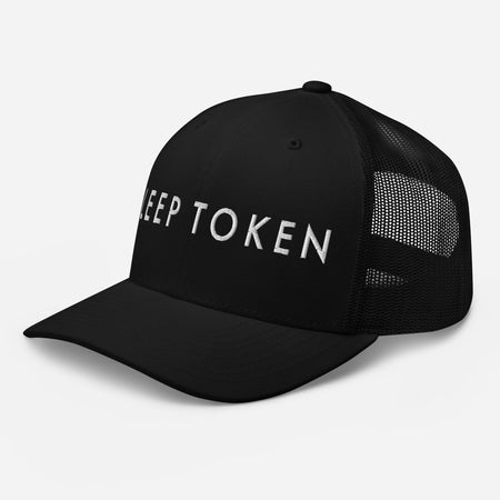 MerchMoment Sleep Token Classic Logo Embroidered Trucker Hat