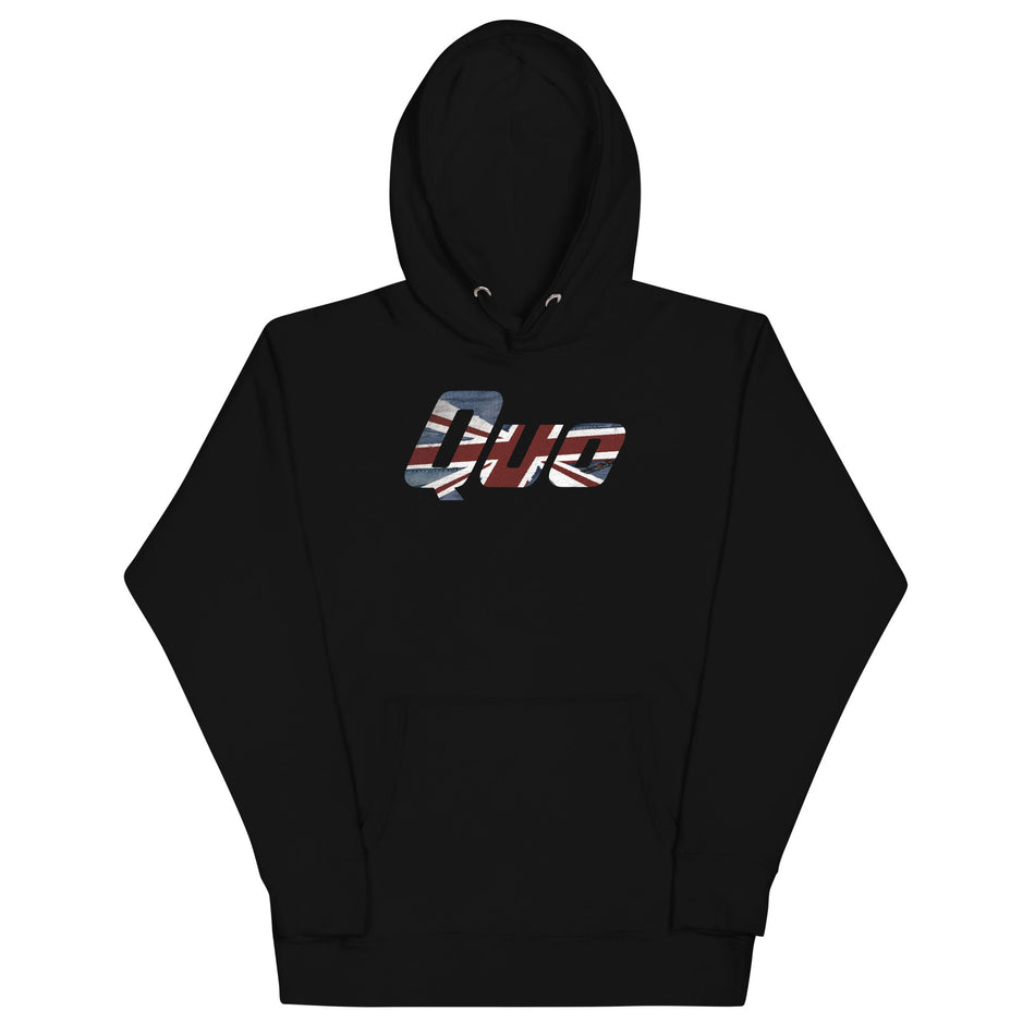 MerchMoment Status Quo - Union Jack Hoodie Black
